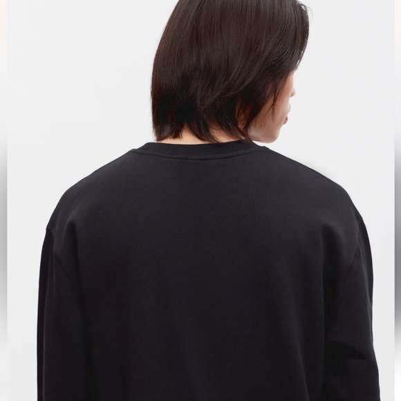 KOTN Men’s essential Oversized Black Egyptian Cotton sweatshirt - XL NWT - Picture 2 of 8